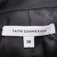 Faith Connexion Veste/Manteau en Fourrure en Beige
