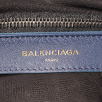 Balenciaga Sac à bandoulière en Cuir en Bleu