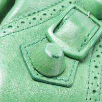 Balenciaga Sac à bandoulière en Cuir en Vert