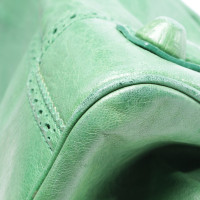 Balenciaga Sac à bandoulière en Cuir en Vert