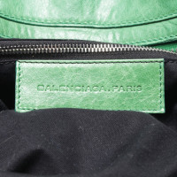 Balenciaga Shoulder bag Leather in Green