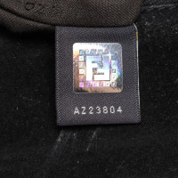 Fendi Peekaboo Bag aus Leder in Schwarz