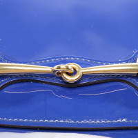 Gucci Umhängetasche aus Leder in Blau