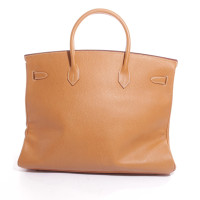 Hermès Birkin Bag 40 in Pelle in Marrone