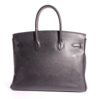 Hermès Birkin Bag aus Leder in Schwarz