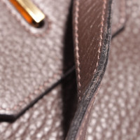 Hermès Birkin Bag aus Leder in Braun