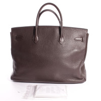 Hermès Birkin Bag aus Leder in Braun