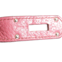 Hermès Umhängetasche aus Leder in Rosa / Pink