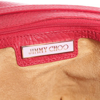 Jimmy Choo Shoulder bag Leather in Red