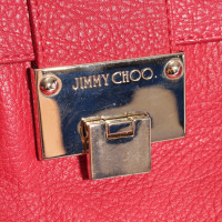 Jimmy Choo Sac à bandoulière en Cuir en Rouge