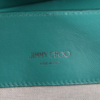 Jimmy Choo Umhängetasche aus Leder in Grün