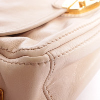 Prada Shoulder bag Leather in Beige