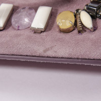 Ralph Lauren Umhängetasche aus Leder in Violett