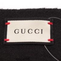 Gucci Sciarpa in Cashmere in Nero