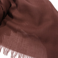 Hermès Schal/Tuch aus Kaschmir in Braun