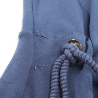 Louis Vuitton Robe en Coton en Bleu