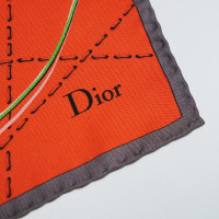 Christian Dior Echarpe/Foulard en Soie en Rose/pink