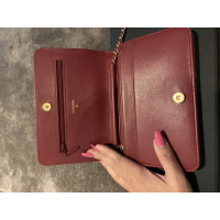 Chanel Wallet on Chain Leather in Bordeaux