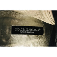 Dolce & Gabbana Laarzen Suède in Zwart
