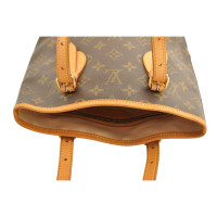 Louis Vuitton Bucket Bag in Tela in Marrone
