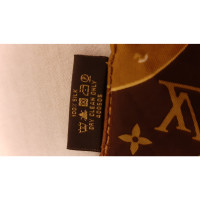 Louis Vuitton Schal/Tuch aus Seide in Braun