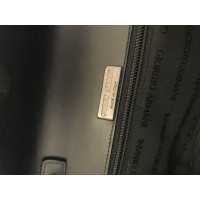 Giorgio Armani Handbag Leather in Black