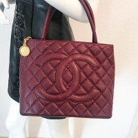 Chanel Medallion Leather in Bordeaux