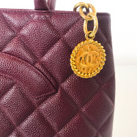 Chanel Medallion Leather in Bordeaux