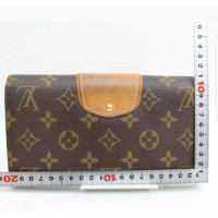 Louis Vuitton Tasje/Portemonnee Leer in Bruin