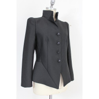 Armani Jacke/Mantel aus Baumwolle in Schwarz