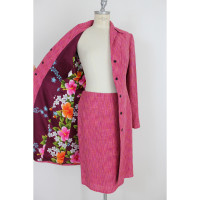 Dolce & Gabbana Suit Wool in Fuchsia