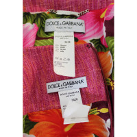 Dolce & Gabbana Anzug aus Wolle in Fuchsia