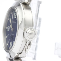 Cartier Horloge Staal in Blauw