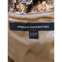 French Connection Kleid aus Viskose in Braun