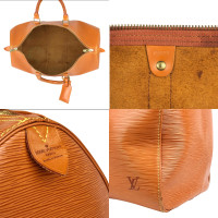 Louis Vuitton Keepall 50 aus Leder in Orange