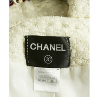 Chanel Jacke/Mantel in Creme
