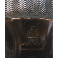 Lanvin Stiefel aus Wildleder in Braun