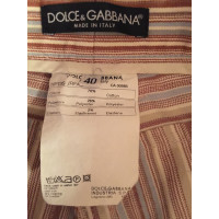 Dolce & Gabbana Paire de Pantalon en Coton