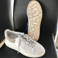 Alexander McQueen Chaussures de sport en Cuir en Blanc