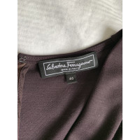 Salvatore Ferragamo Robe en Laine en Marron