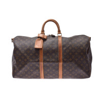 Louis Vuitton Keepall 55 en Toile en Marron