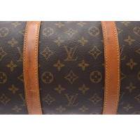 Louis Vuitton Keepall 55 Canvas in Bruin