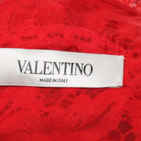 Valentino Garavani Organza blouse with lace