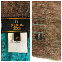 Fendi Knitwear Cotton in Brown