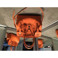 Ralph Lauren Black Label Sac à bandoulière en Cuir en Orange