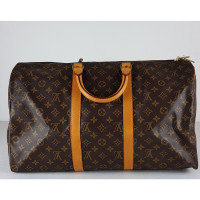 Louis Vuitton Keepall 50 Canvas in Brown