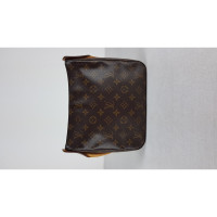 Louis Vuitton Looping MM24 aus Canvas in Braun