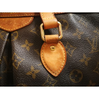 Louis Vuitton Palermo Bag aus Leder in Braun