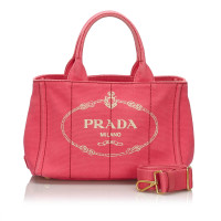 Prada Canapa Canvas in Roze