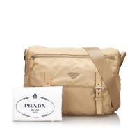 Prada Shoulder bag Cotton in Beige